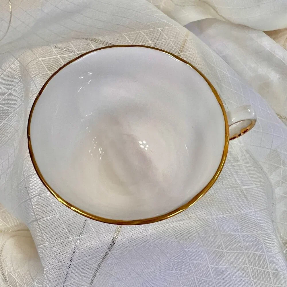Vintage Royal Vale English Teacup Made in England Ridgeway Potteries